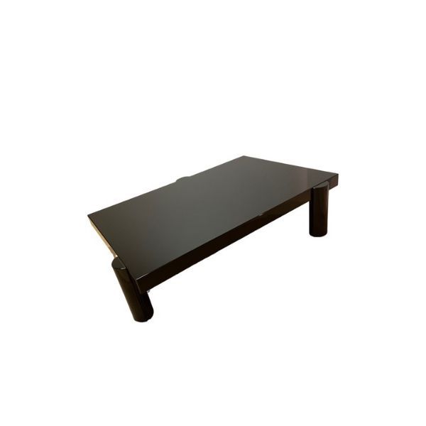 Glossy black coffee table, Belligotti image