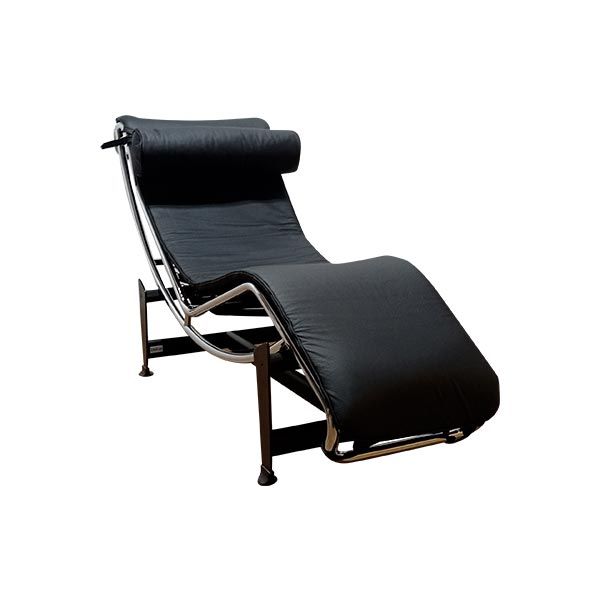 ALIVAR LC4 Chaise Longue (black), Le Corbusier image