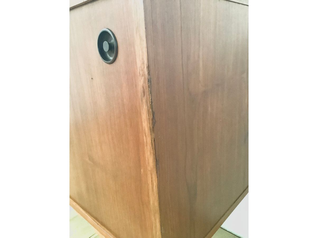 Small Teak Sideboard (60s Vintage) Defects