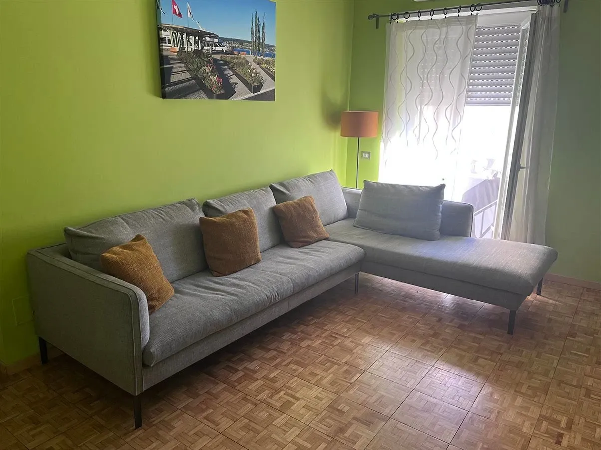 Divano ad angolo Paul sfoderabile 1