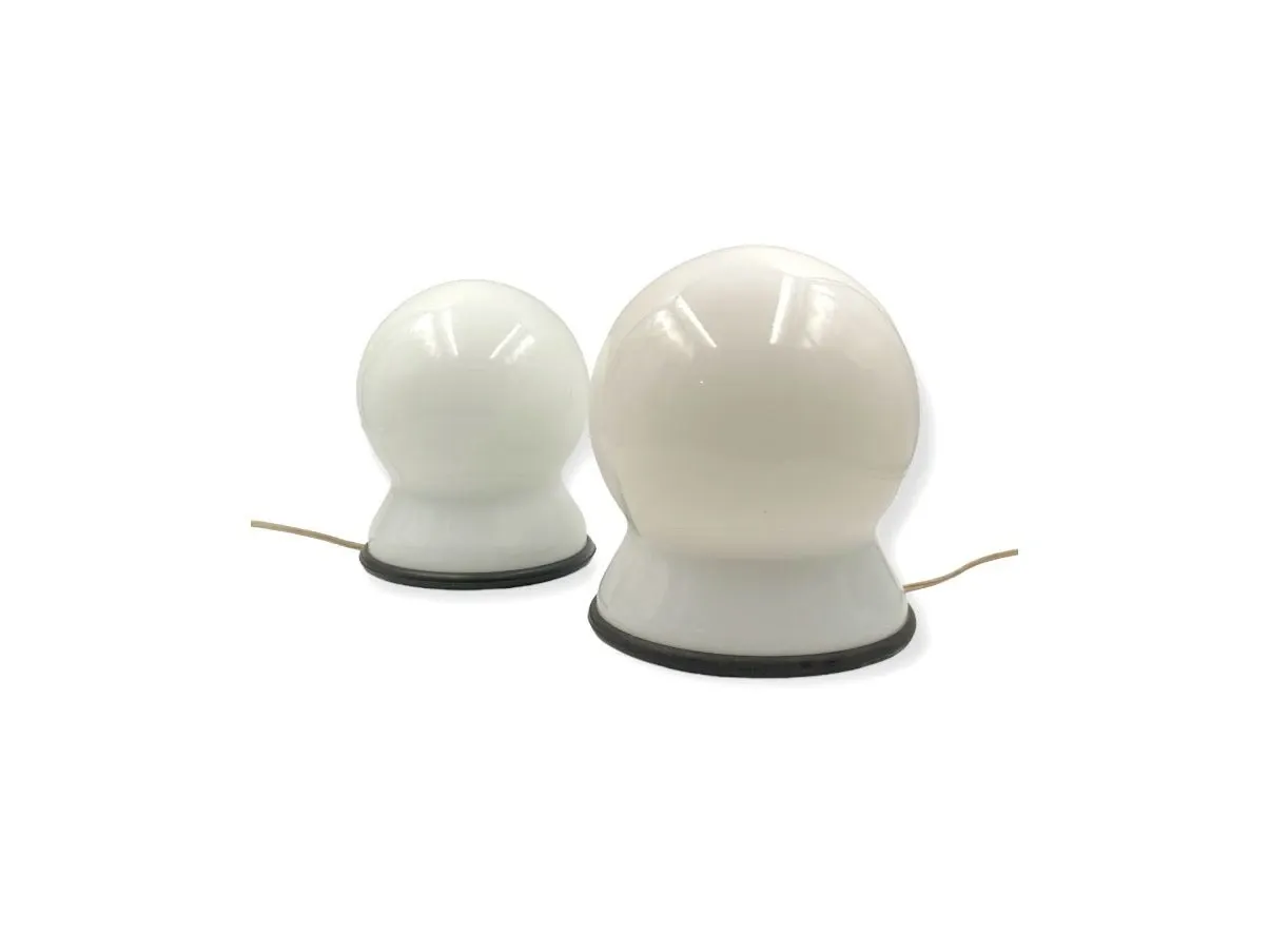 Set 2 lampade da tavolo Scafandro vintage (anni '70), Candle 6