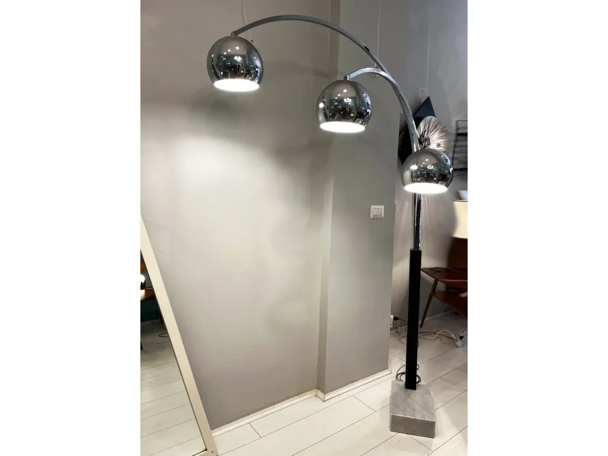 Vintage Stehlampe aus den 70er Jahren 2
