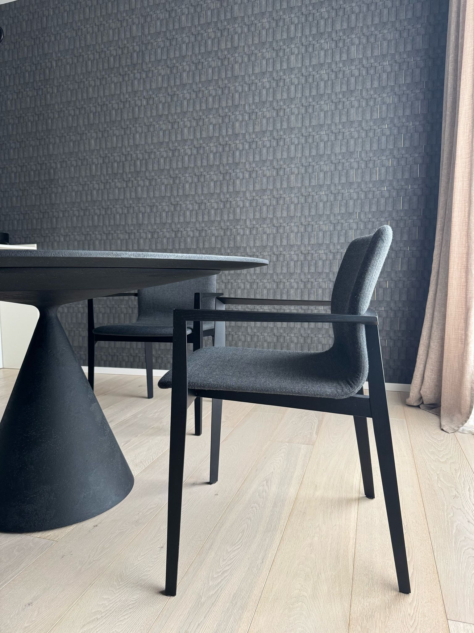 Set di 4 sedie/poltroncine Garda nere di Piero Lissoni, Porro  Main