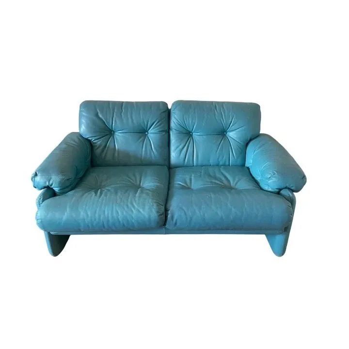 Coronado two-seater sofa in leather, B&B Italia  image