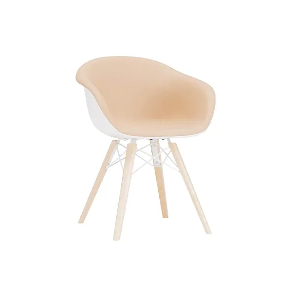 Maestrale chair in wood and eco-leather, Nitesco International image