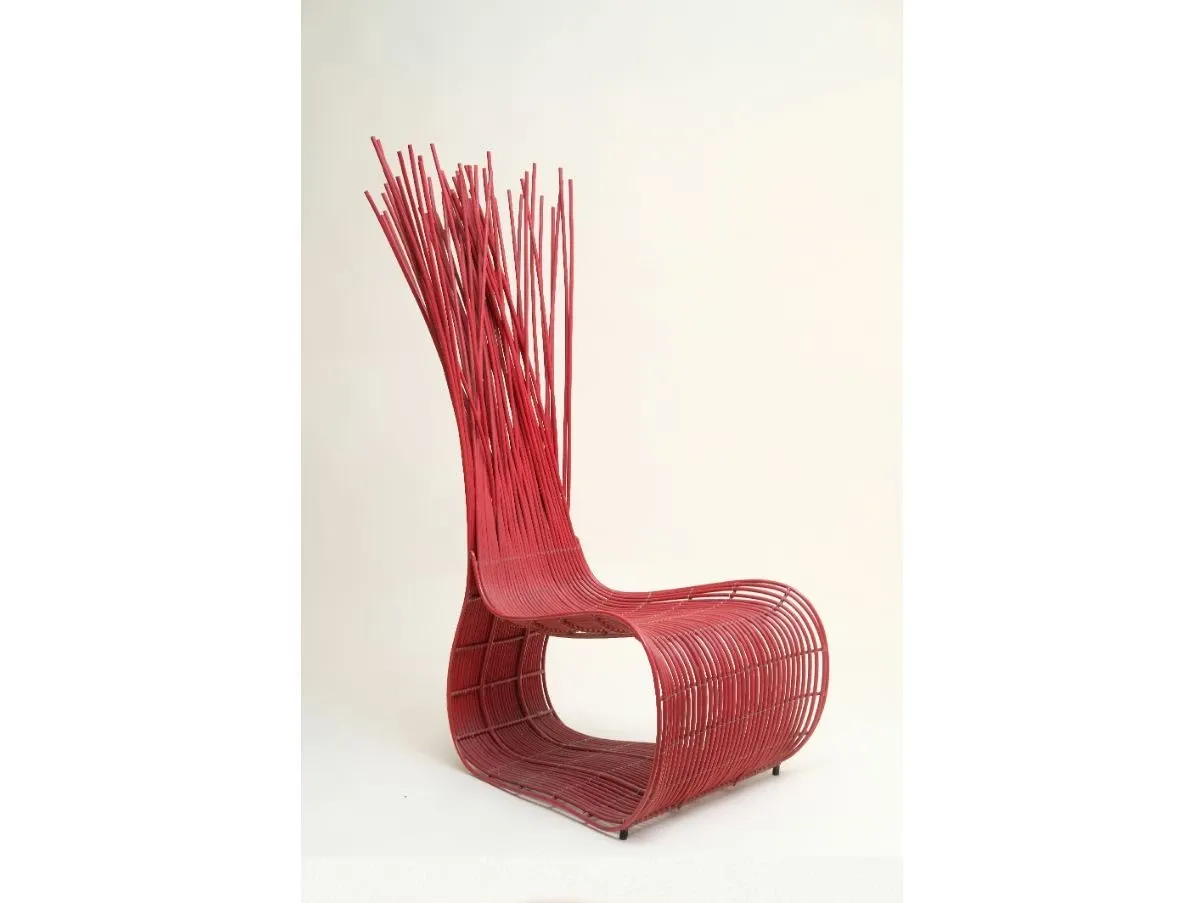Red Yoda chair, Kenneth Cobonpue 4