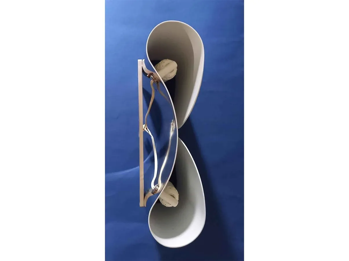 Wandleuchte Foglio von Tobia Scarpa (silber) 10