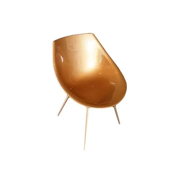 Sedia Lagò di Philippe Starck materiale plastico (oro), Driade image