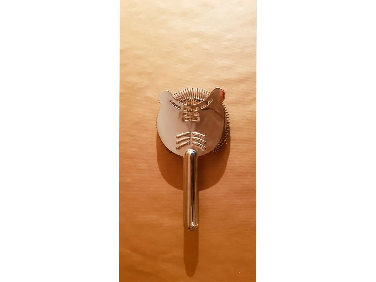 5053 passino da bar di Ettore Sottsass in acciaio, Alessi 1