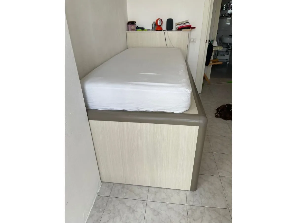 Single bed in oak, Tumidei 3