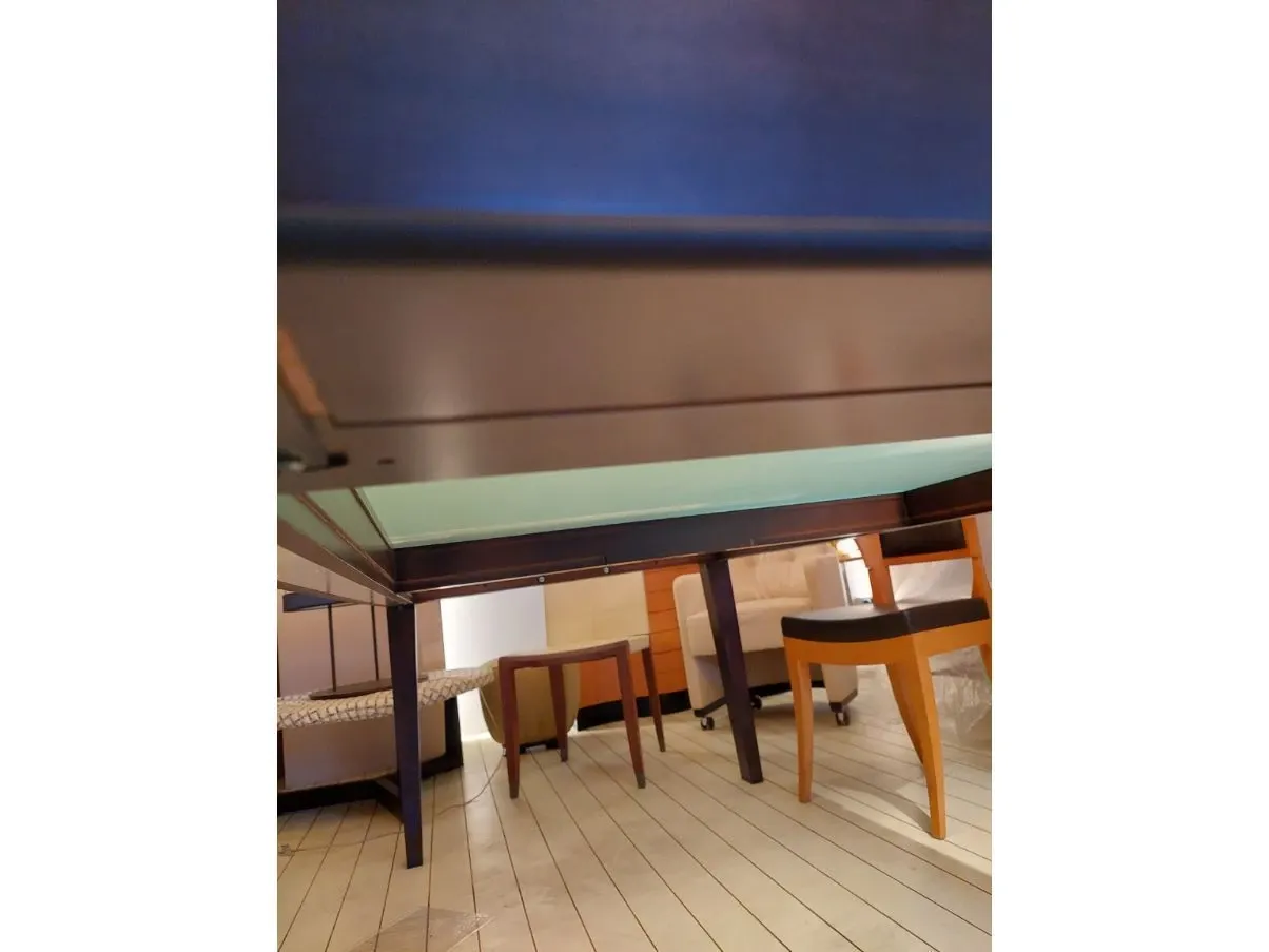 Tavolo Sagredo in legno di faggio e vetro, Giorgetti 5
