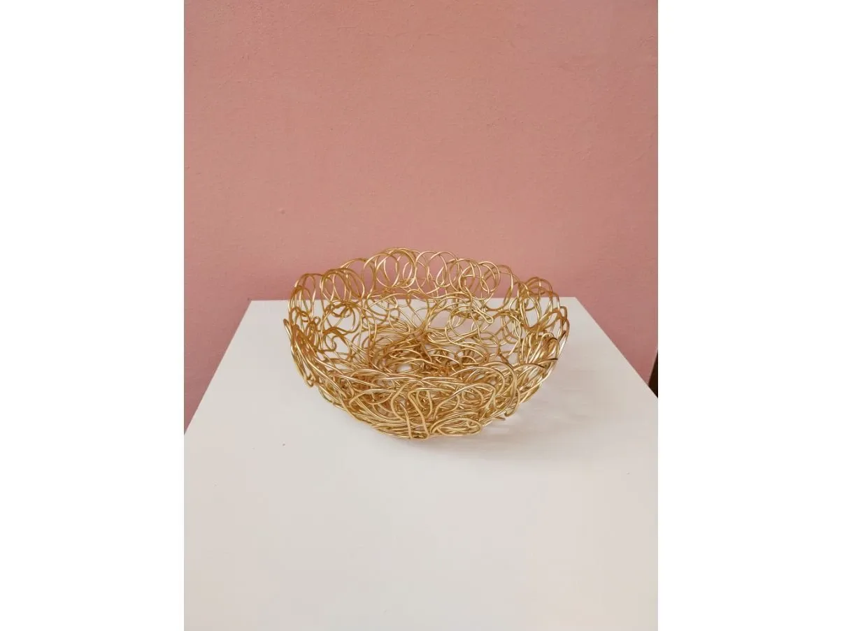 Nuvem centerpiece in anodized aluminum 4