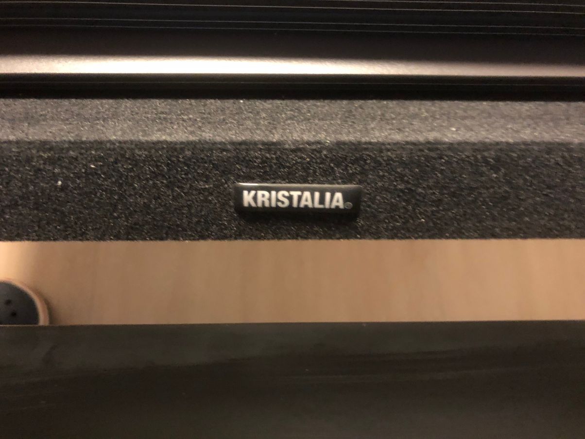 Gray extendable Nori table Brand