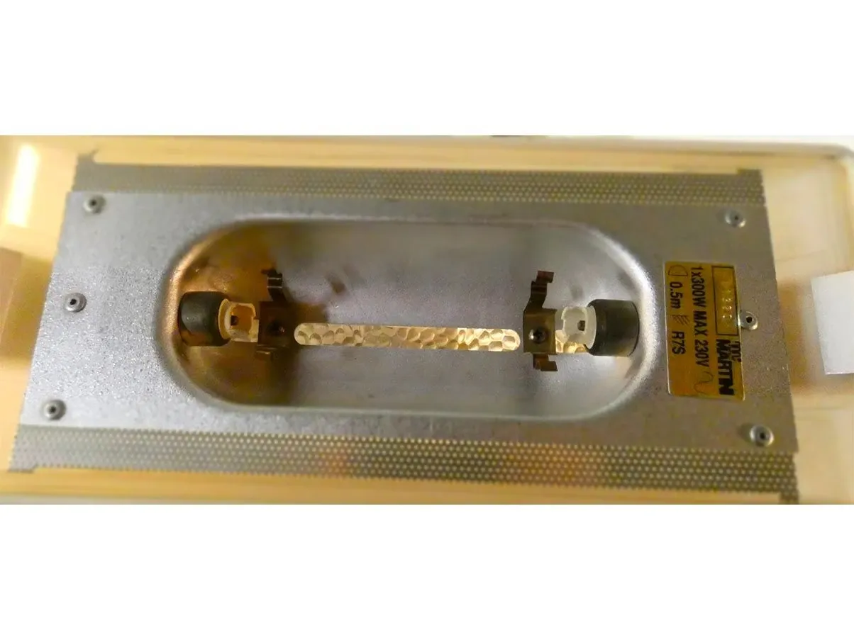 Floor lamp in metal and glass (1980s) 6