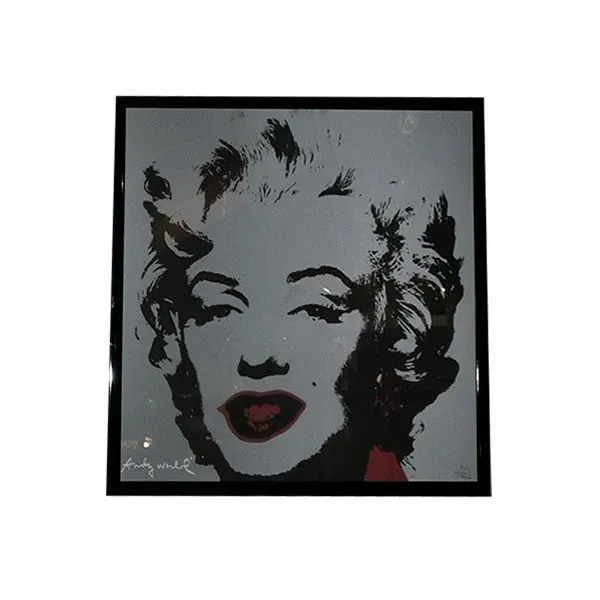 Marilyn Monroe (1980s) Vintage Numbered Lithograph, CMOA image