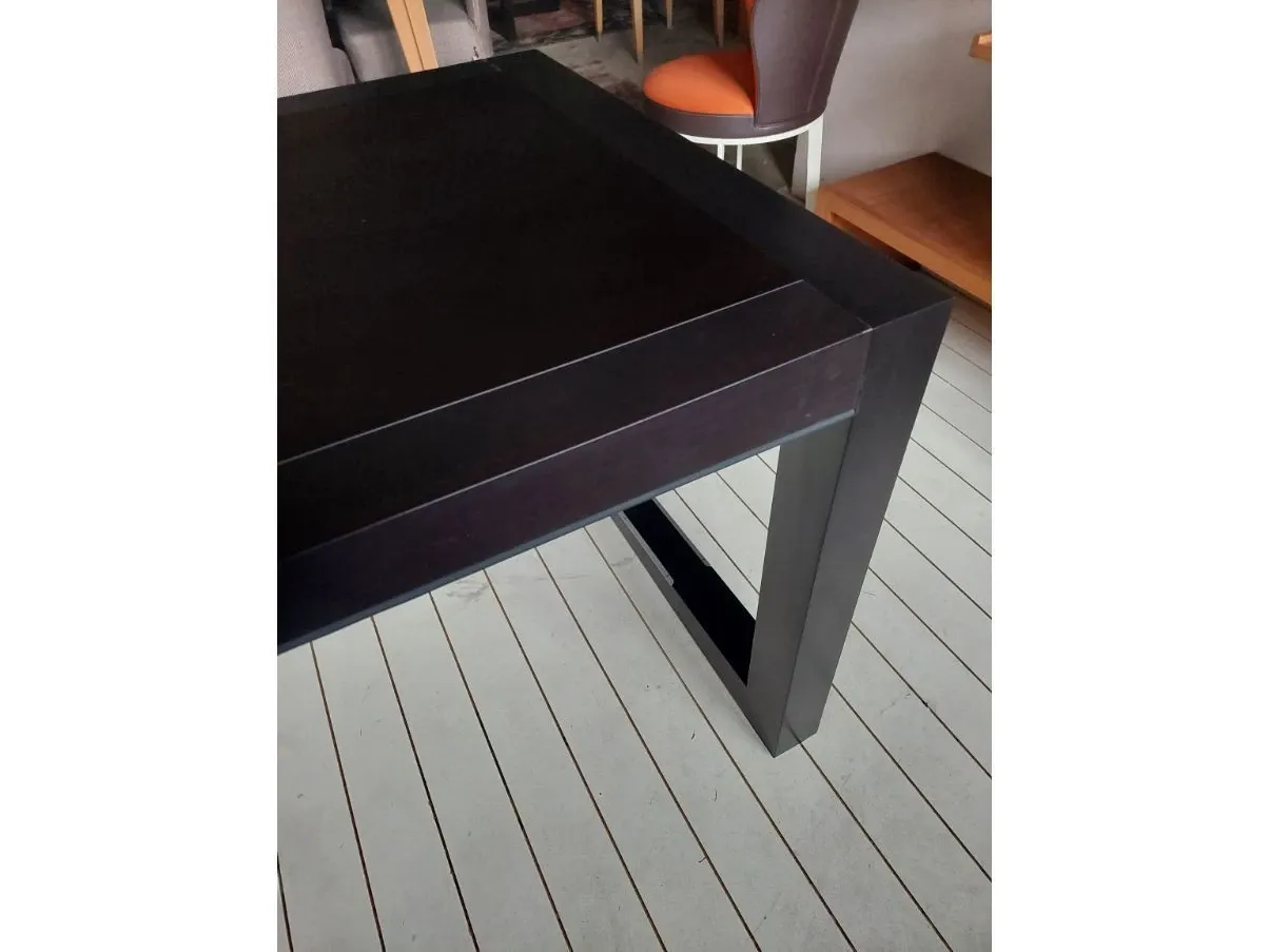Scrivania Zeno in legno di ebano, Giorgetti 3