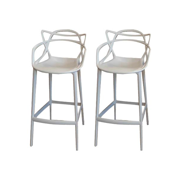 Kartell Sgabelli MASTERS STOOL GRIGIO (MASTERS)