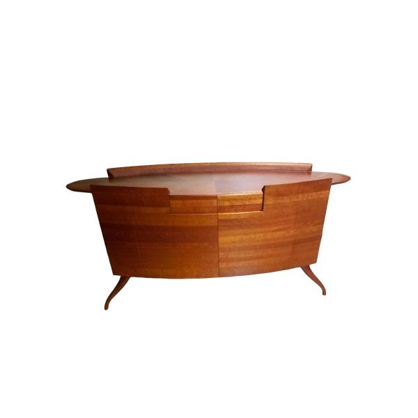 Tadao sideboard 2 cherry wood drawers, Ceccotti Collezioni image