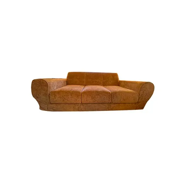 4-Sitzer Sofa aus Stoff (goldfarben) 2
