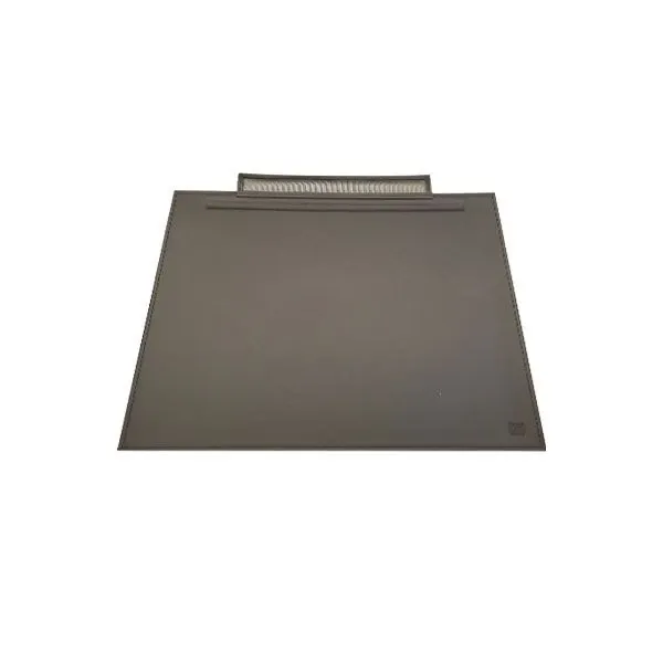 Rectangular desk pad covered in leather (black), Poltrona Frau image