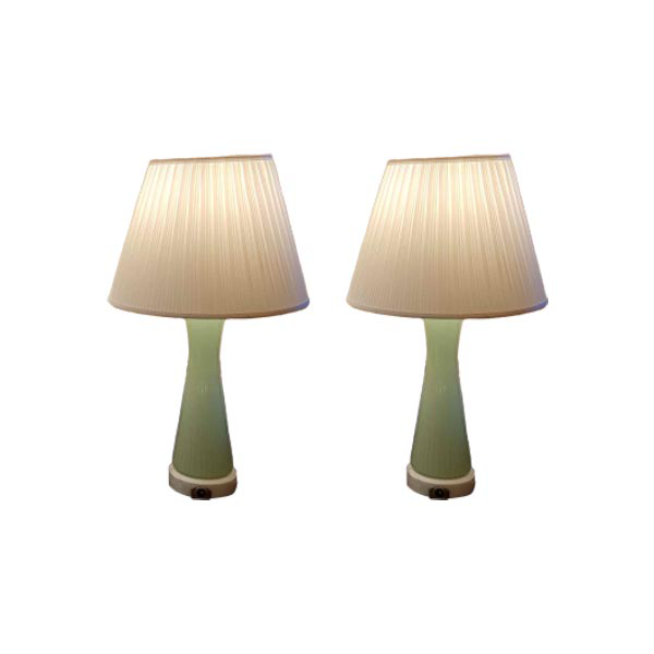 Vintage glass table lamps (1940s), Barovier & Toso image