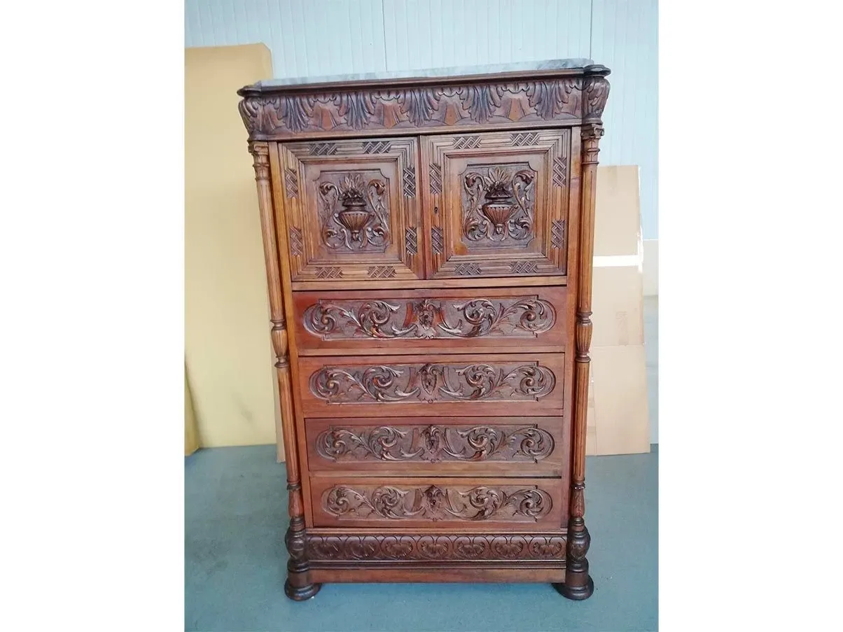 Lucania antique wooden cabinet, 2