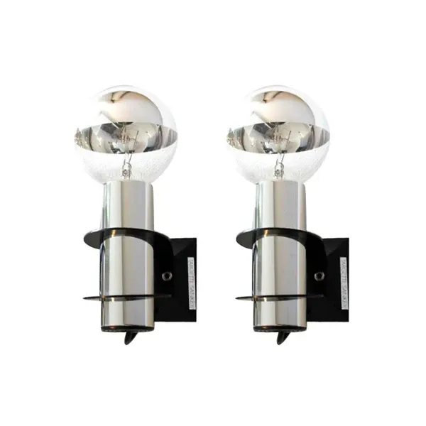 Set of 2 Sankey wall lights (1970s), Targetti image