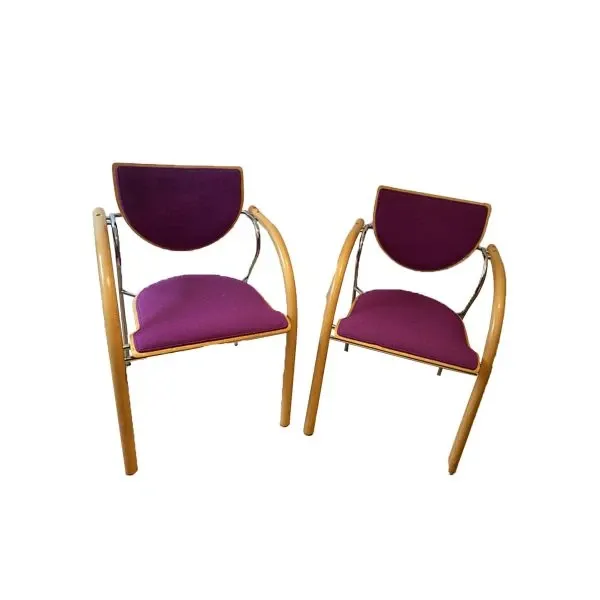 Set of 2 vintage Thonos armchairs (1980s), Thonet image