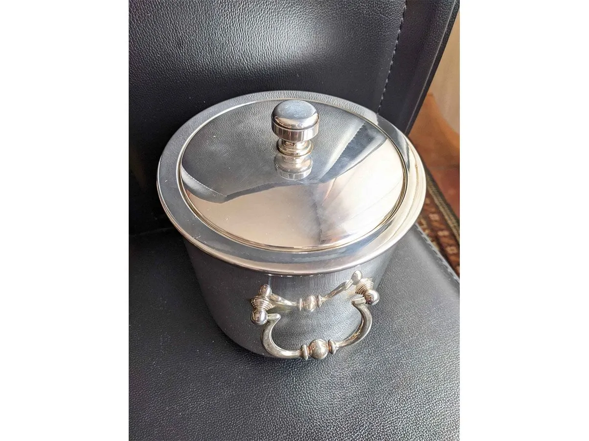 Eiseimer aus Alpaka-Silber (Metall) 5