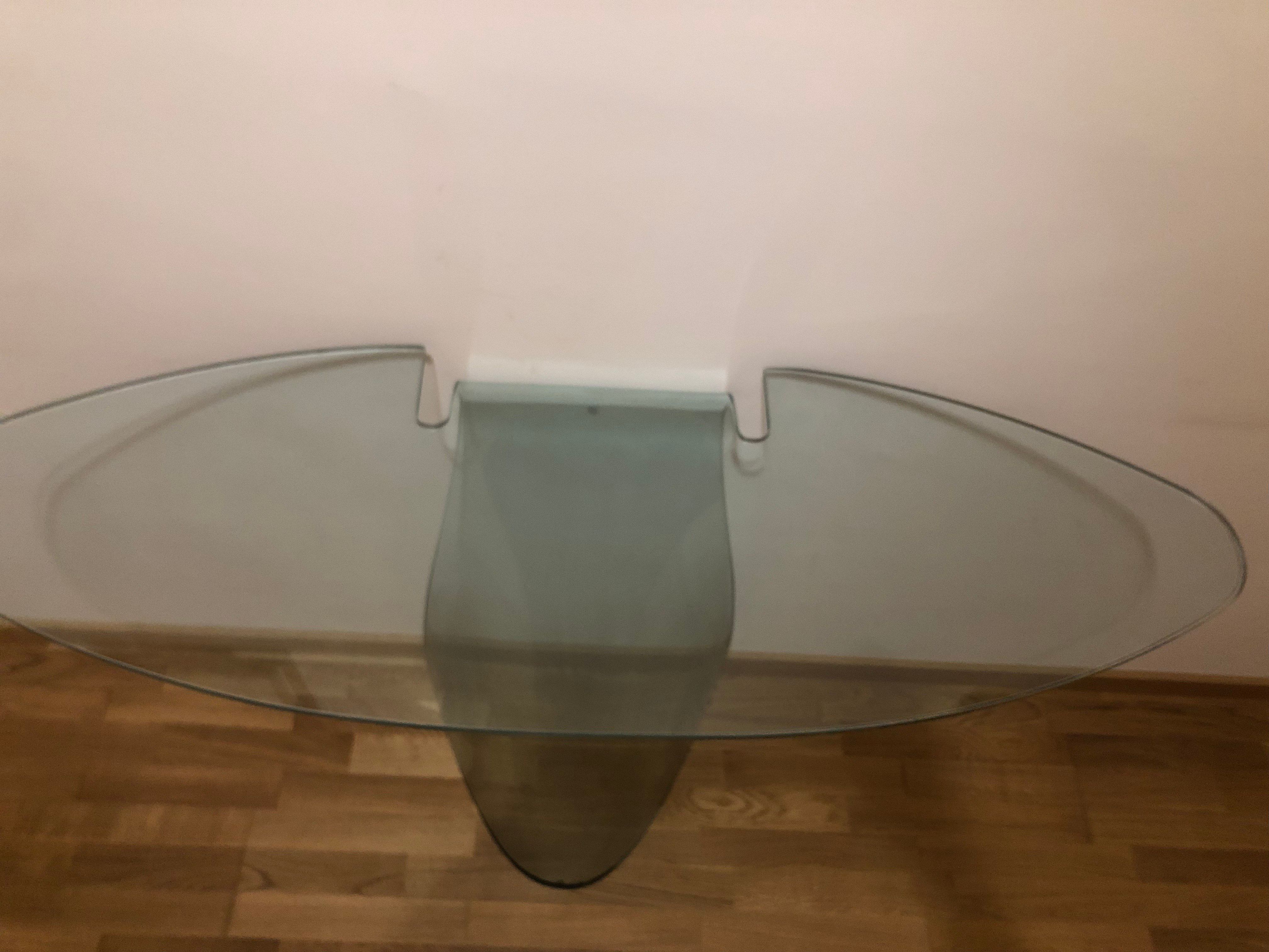 Dama console in tempered glass 8