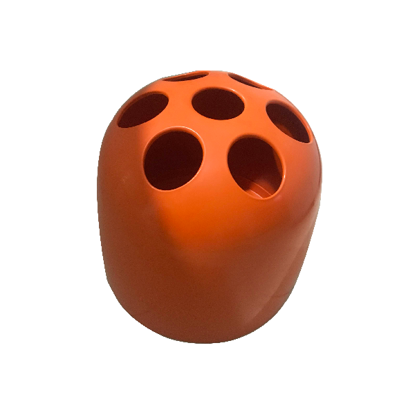 Dedalo portaombrelli in plastica abs (arancione), Artemide image