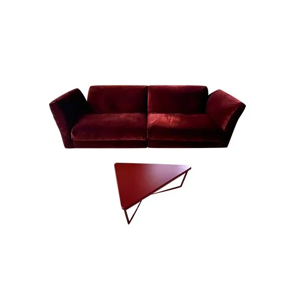 Cortina modular sofa with coffee table (red), Bonaldo image