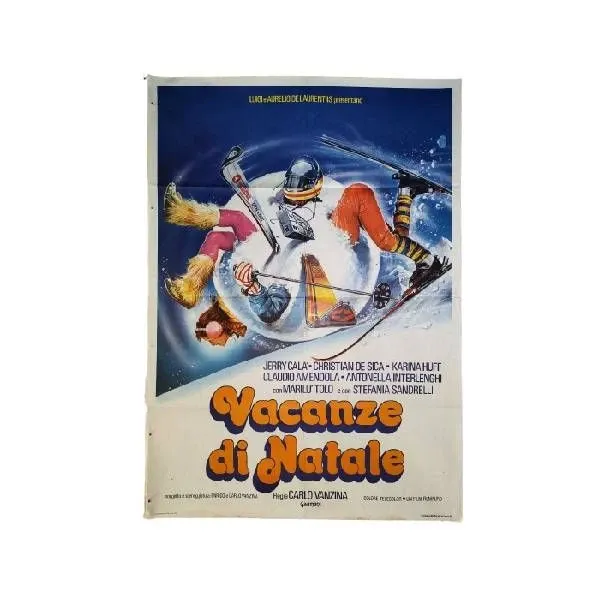 Vintage poster Vacanze di Natale (1980s), image