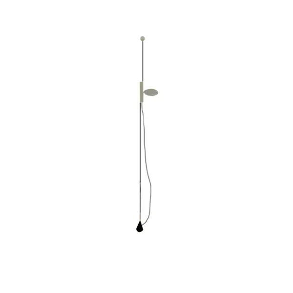 Lampada da terra Ok in alluminio con dimmer (cromato), Flos 2