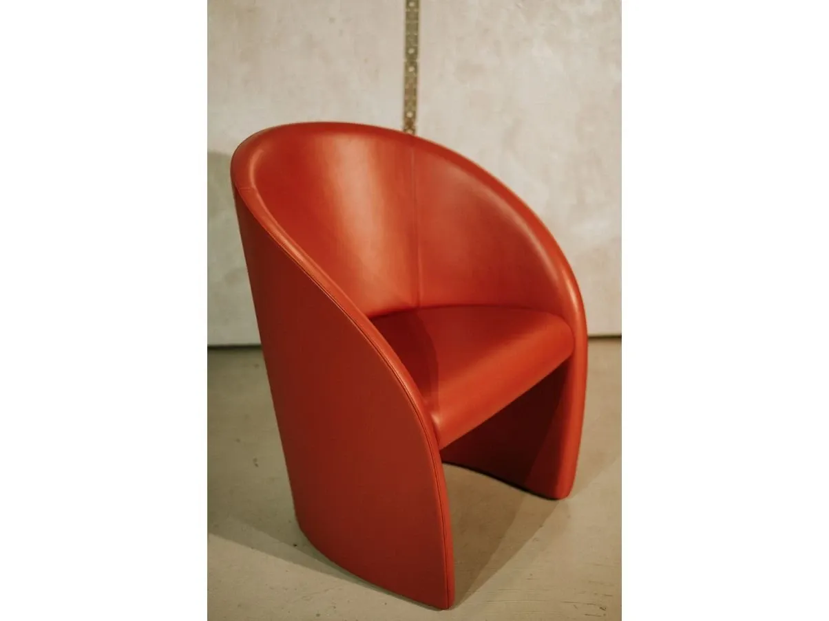 Orange Interview armchair, Poltrona Frau image