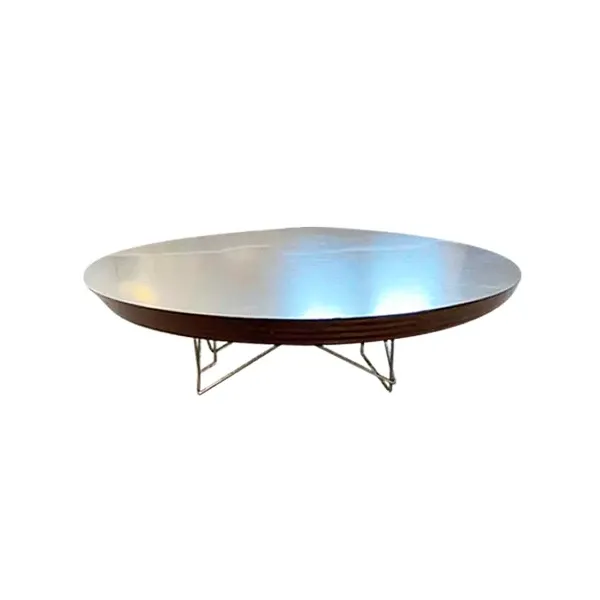 Elliptical Table oval in laminate and steel, Vitra image