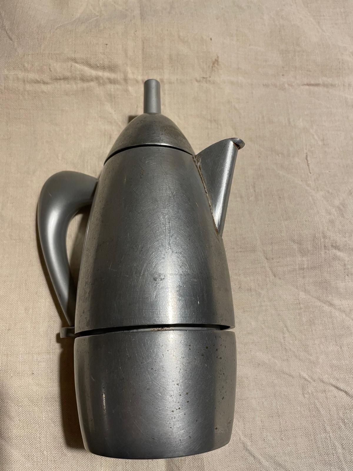 Caffettiera in acciaio di Carlo Giannini (anni '60), Giannini Main
