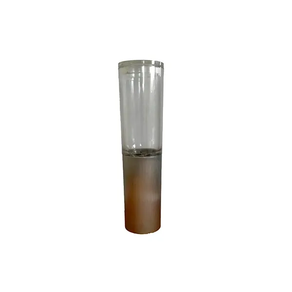 Pepper mill in steel and polycarbonate 