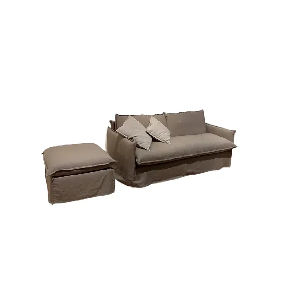 Clarke sofa bed with pouf, Milano Bedding image