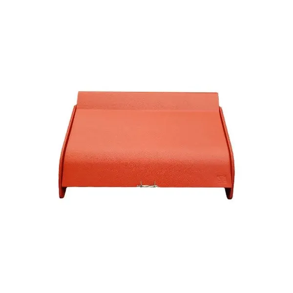 Box with lid covered in leather (red), Poltrona Frau 4