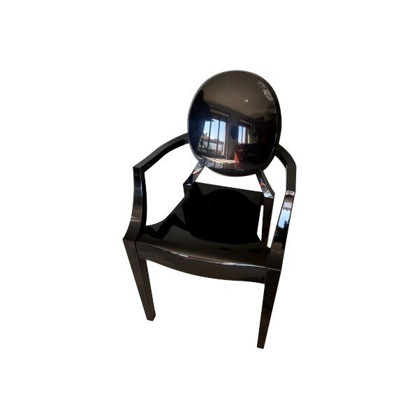 Louis Ghost stackable chair by Philippe Stark, Kartell image