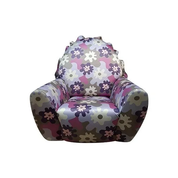 Eighteenth century fabric armchair, Meritalia image