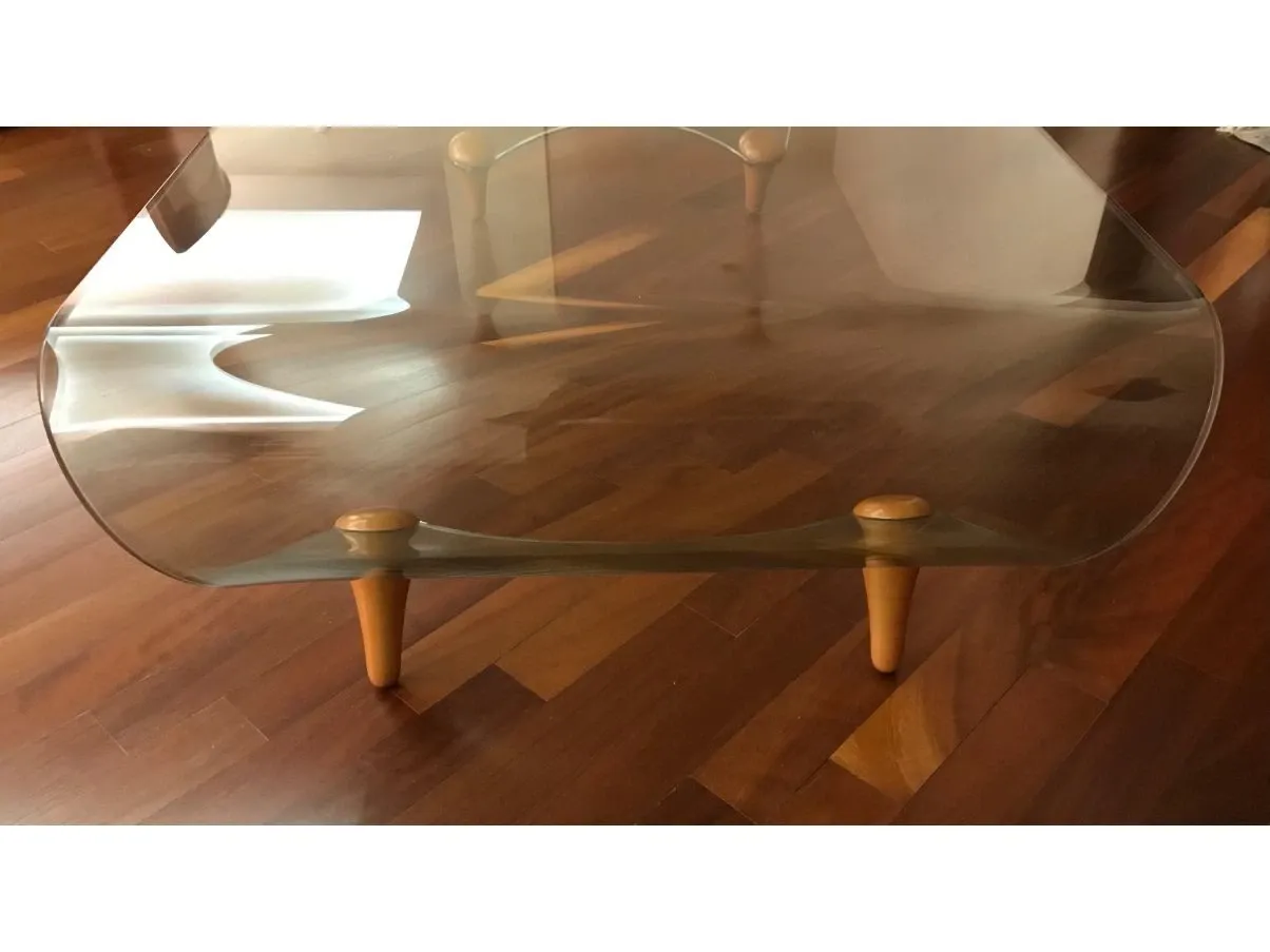 Tavolino da caffè Tango in vetro 4