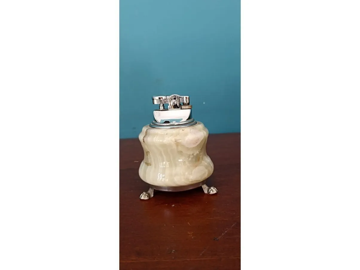 Set da fumo vintage in onice (anni '60), 1
