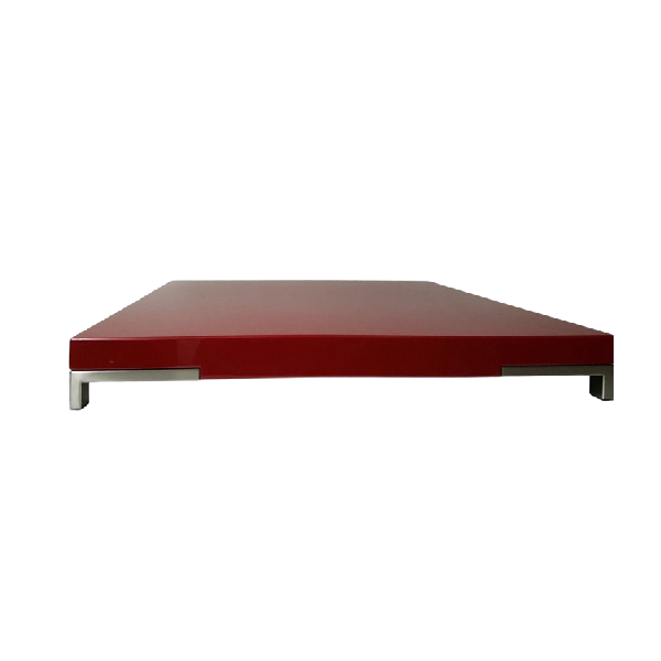 Romeo red lacquered coffee table, Zanotta image