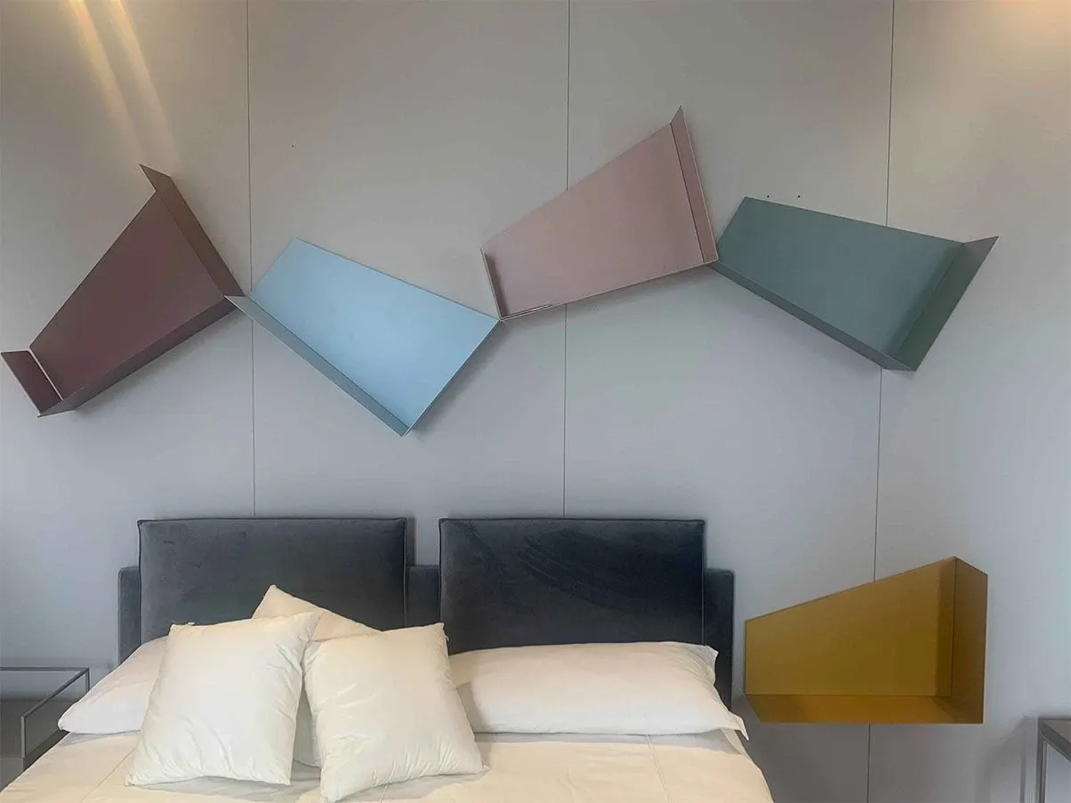 Reconfigurable Slide bookcase with 5 elements, Lago 2