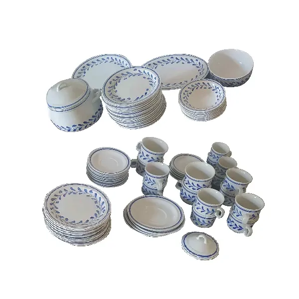 Dinnerware set in porcelain (white), Richard Ginori image