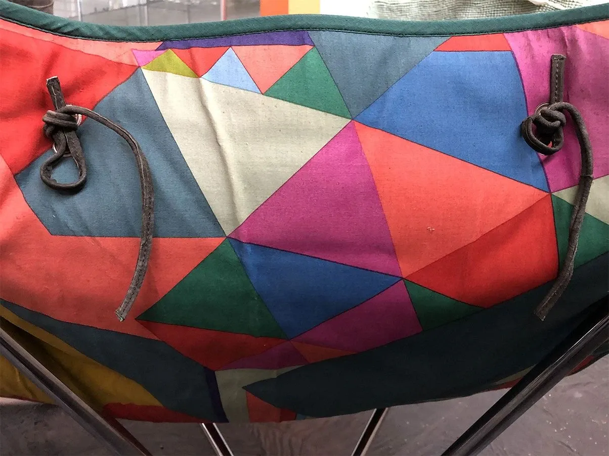 Miamina folding armchair in Missoni fabric, Saporiti Italia 3