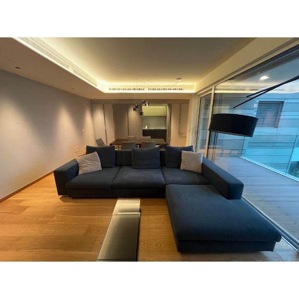 Divano 3 posti angolare Turner in tessuto  image