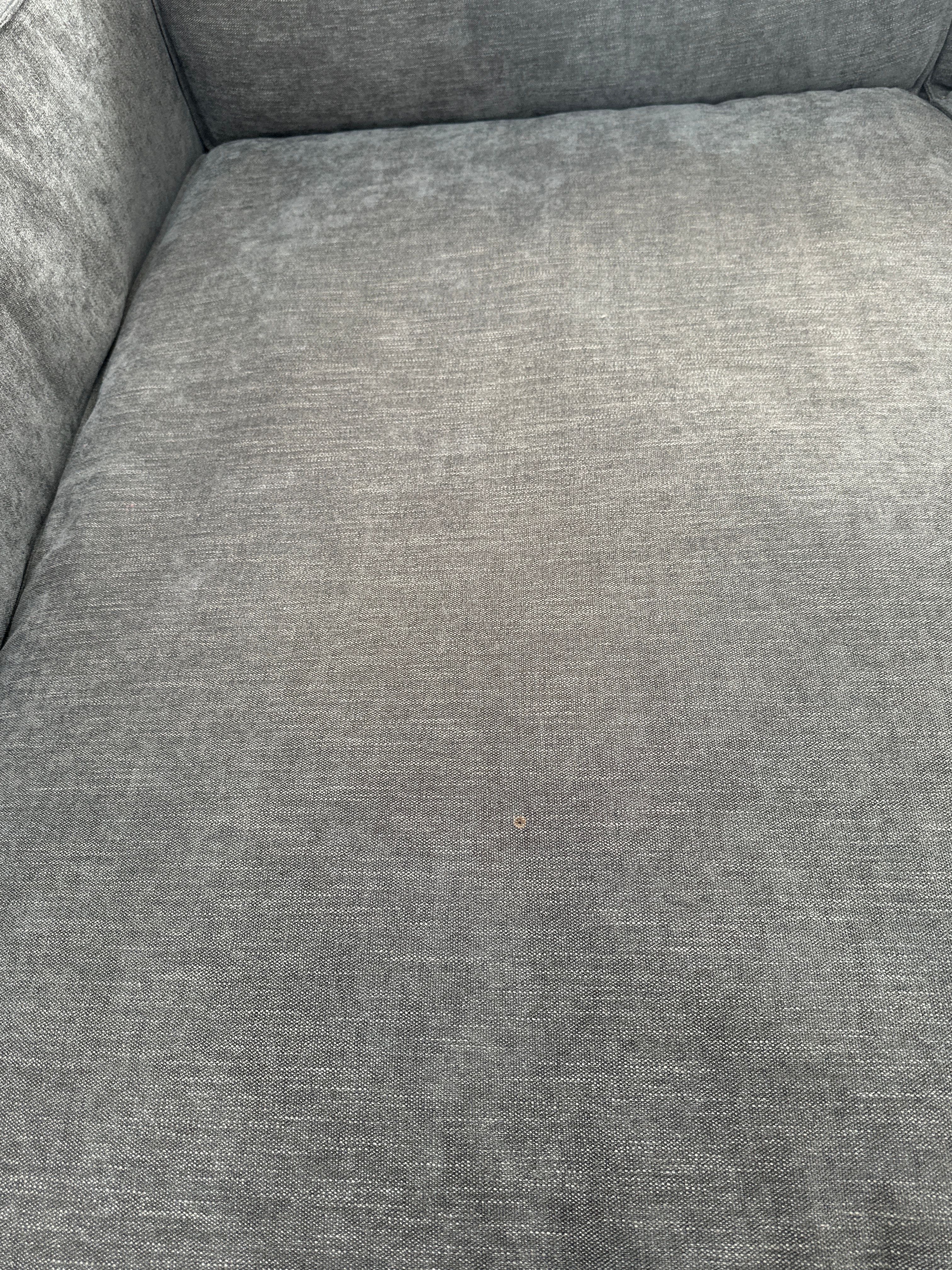 Divano modulare Peanut B. in tessuto (grigio) Defects